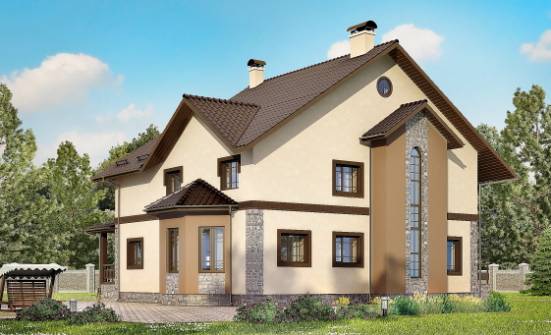 265-003-L Two Story House Plans, modern Design House | Проекты домов от House Expert