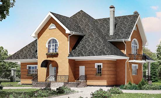 310-001-R Two Story House Plans and mansard, best house Planning And Design | Проекты домов от House Expert