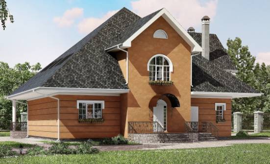 310-001-R Two Story House Plans and mansard, best house Planning And Design | Проекты домов от House Expert