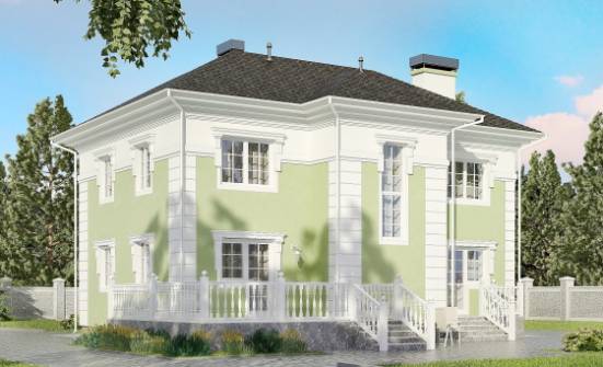 155-005-R Two Story House Plans, beautiful Cottages Plans | Проекты домов от House Expert