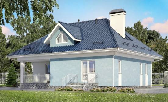 200-002-R Two Story House Plans with mansard, luxury Architect Plans | Проекты домов от House Expert