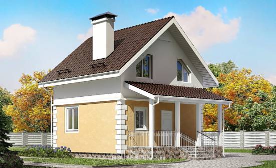 070-002-R Two Story House Plans and mansard, beautiful Models Plans | Проекты домов от House Expert