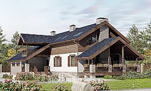House Plans with Mansard