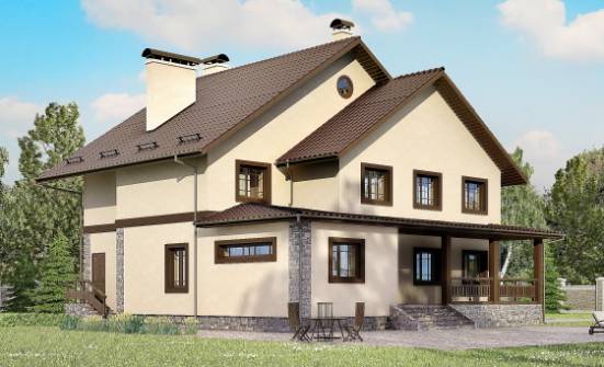 265-003-L Two Story House Plans, modern Design House | Проекты домов от House Expert