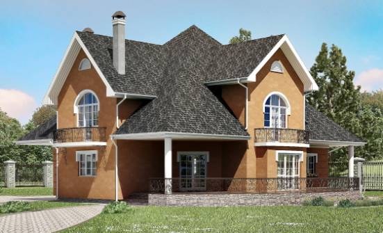 310-001-R Two Story House Plans and mansard, best house Planning And Design | Проекты домов от House Expert